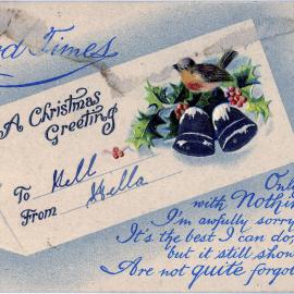 Hard Times - A Christmas Greeting