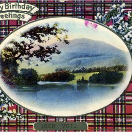Hearty Birthday Greetings - Loch Voil