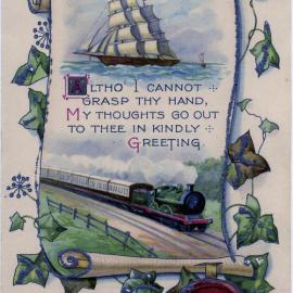 Altho' I Cannot Grasp Thy Hand