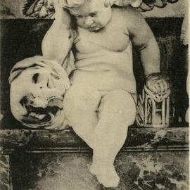 Amiens Cathedral - Cherub with Skull