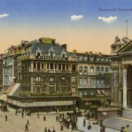 Boulevard Anspach, Brussels, Belgium