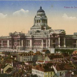 Palace of Justice, Brussels Panorama, Belgium