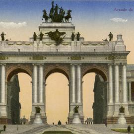 Arcade du Cinquantenaire, Brussels, Belgium