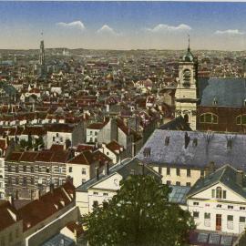Panorama of Brussels, Belgium