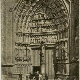 Amiens Cathedral, Portal of the Gilded Virgin