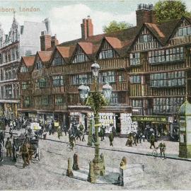Old Houses, Holborn, London (Staple Inn)