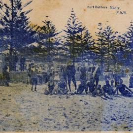 Surf bathers, Manly, Sydney 