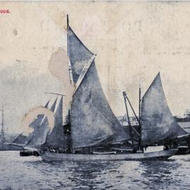 Scow, Sydney Harbour