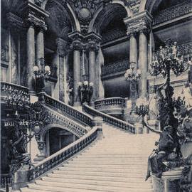 Paris - The Staircase of the Opera