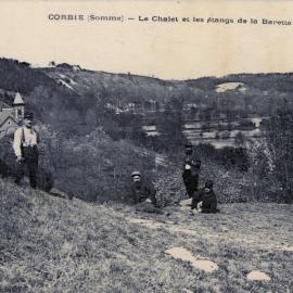 The Cottage and Ponds of the Barette, Corbie, Somme, France