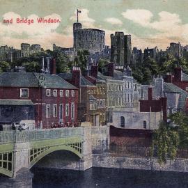 The Castle and Bridge, Windsor