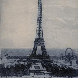 View of the Champ de Mars and Eiffel Tower