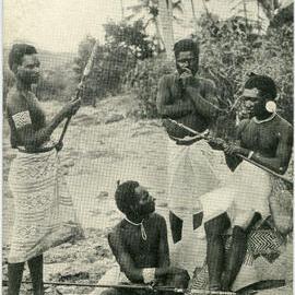 Spear Makers, Santa Cruz, New Hebrides