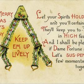 Many Merry Xmas Days and May You Keep Em Up Lively
