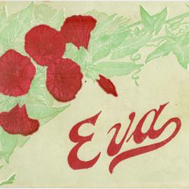 Eva with Violets