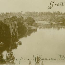 Looking Down from Killawarra Bridge, Wingham