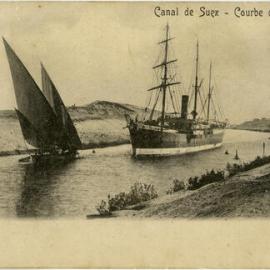 Suez Canal - Curve of El Girsh