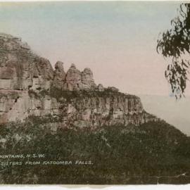 Three Sisters from Katoomba Falls, Blue Mountains