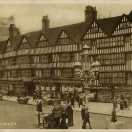 Old Houses, Holborn, London (Staple Inn)