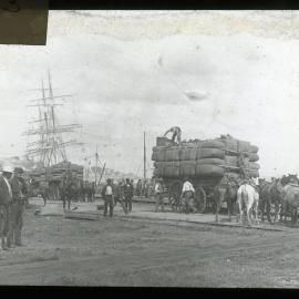 Queens wharf, Newcastle, [1900]