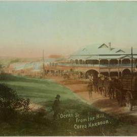Ocean Street from The Hill, Coffs Harbour