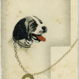 Chained dog