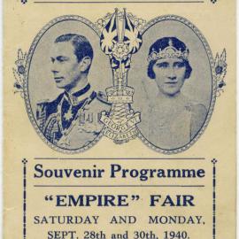 Souvenir Programme for the Empire Fair, Taree
