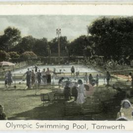 Tamworth photo postcard.