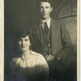 Portrait of a couple [Doreen & James?]
