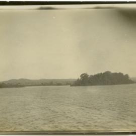 Photo of unidentified island in river