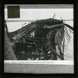 "Itata" remains, Newcastle, NSW, 12 January 1906