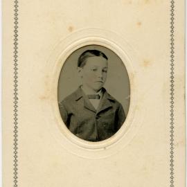 Carte de visite of a young boy