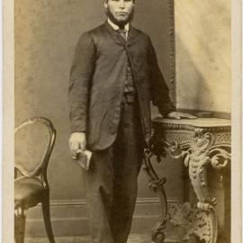 Carte de visite of an unidentified man