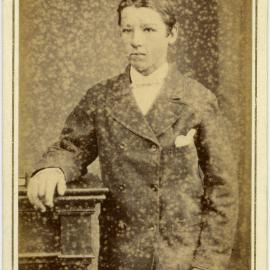 Carte de visite of an unidentified boy.