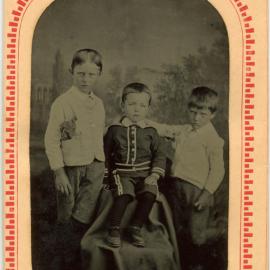 Portrait of Three Young Boys