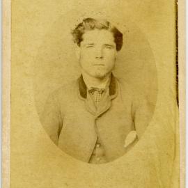 Carte de Visite of an unidentified man.