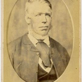 Carte de Visite of an unidentified man.