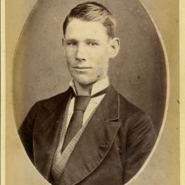 Carte de visite of an unidentified man.