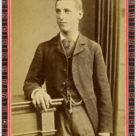Carte de visite of an unidentified man.