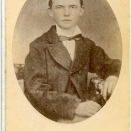 Carte de visite of an unidentified man.