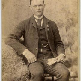 Carte de visite of an unidentified man.