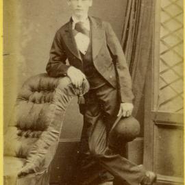 Carte de visite of an unidentified man.