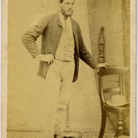 Carte de visite of an unidentified man.