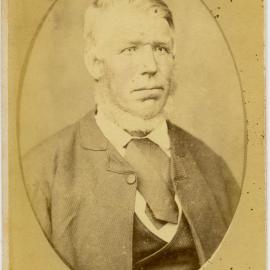 Carte de visite of an unidentified man