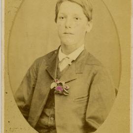 Carte de visite of an unidentified boy.