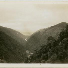 Mountainous valley near Cairns