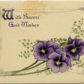 With sincere good wishes