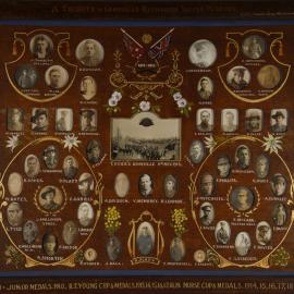Tribute to the Granville Rechabite soccer players who served in World War I