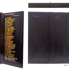 Honour board for the Grand Lodge of the I.O.O.F., Cottesloe Lodge No. 30, WA