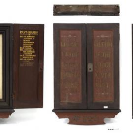 Honour board for the M.U.I.O.O.F, Loyal Weston Pride of The North Lodge No. 344, Est. 1912